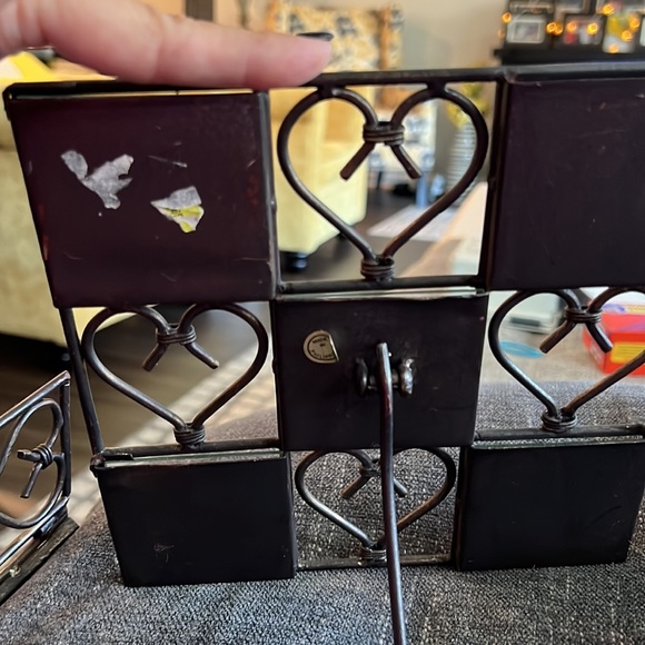 Two Rustic Heart metal frames. - Picture 3 of 10